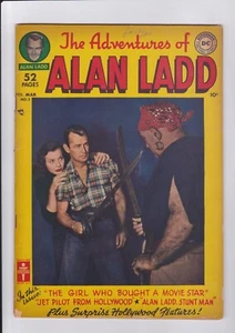 The Adventures Of Alan Ladd #3, 1950 DC Comics - Picture 1 of 3