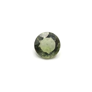 Rare Authentic Moldavite: Cosmic Power - Faceted 5x5 mm in Acrylic Boxes - Picture 1 of 3