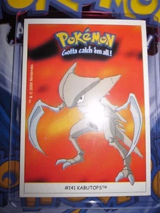 POKEMON (◕‿◕✿) BOOMER DUNKIN STICKER CARTE MINT KABUTOPS RARE N° 106 - Picture 1 of 1