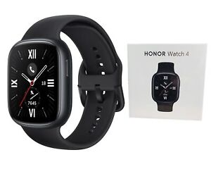 HONOR Watch 4 GPS Smartwatch (Black) TMA-B19 - 1.75-inch AMOLED, 50m Waterproof