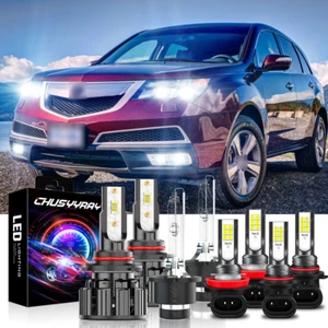 Bombillas antiniebla LED HID LED frontales para Acura MDX 2007-2013 8 piezas - Imagen 1 de 13