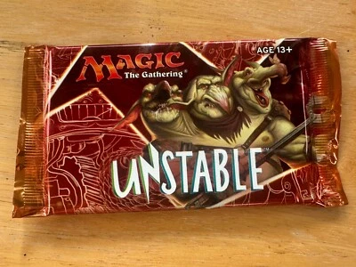 * Unstable * Booster Pack New From Sealed Box - English MTG Goblin - Image 1 of 2