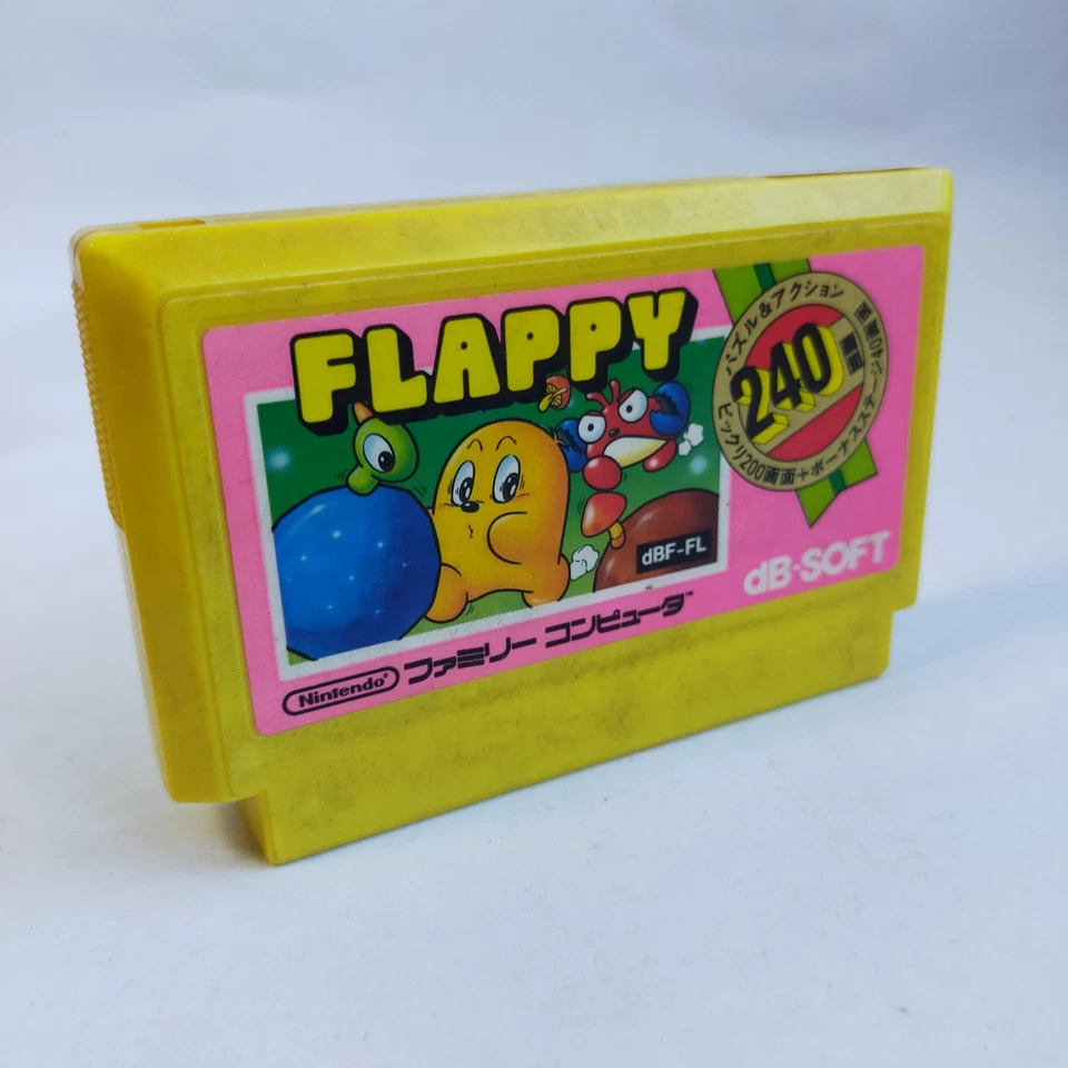 Flappy pre-owned Nintendo Famicom NES Tested - Image 1 of 4