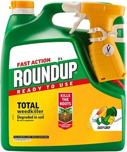 Roundup Fast Action TOTAL Weedkiller RTU 3L with Trigger Dispenser - Picture 1 of 5