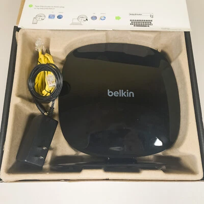 Belkin F9K1116V1 AC750 Dual Band Wi-Fi Router 433 Mbps 10/100 4-Port Tested Box - Image 1 of 4
