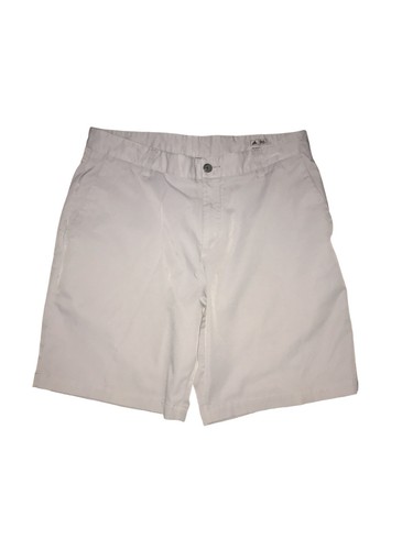 Adidas Pantaloncini da Golf Uomo Taglia 34 Clima Cool Grigio Elasticizzati Performance Golfer C3