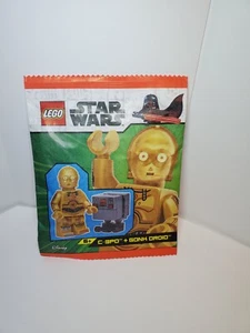 LEGO Star Wars C-3PO & Gonk Droid Paper Bag 912310 - Picture 1 of 2