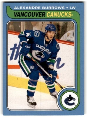 2008-09 O-Pee-Chee '79-80 Retro Alexandre Burrows #450 Vancouver Canucks - Image 1 of 2