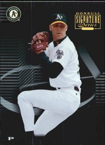 2001 (ATHLETICS) Donruss Signature Proofs #40 Tim Hudson /175