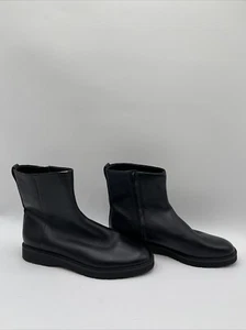 Women’s Vince Holland Leather Boot Black Size 9.5M/40.5 - Picture 1 of 5