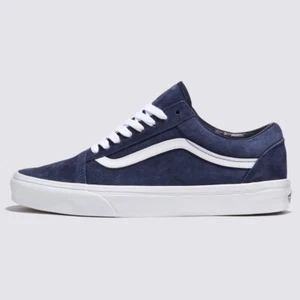 New Vans Old Skool Pig Suede Navy Sneakers Low-Top Shoes 2024 - Picture 1 of 6