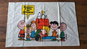 Snoopy Peanuts Vintage Pillowcase - Picture 1 of 5