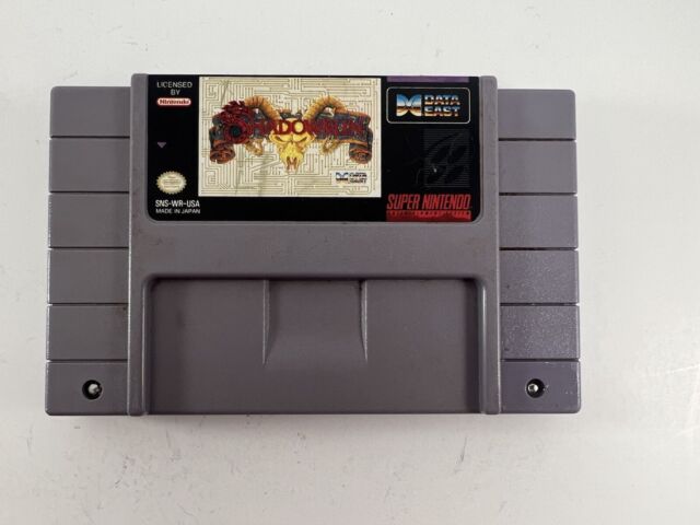 Shadowrun SNES Original 1993 Ad Authentic Nintendo Video Game Promo