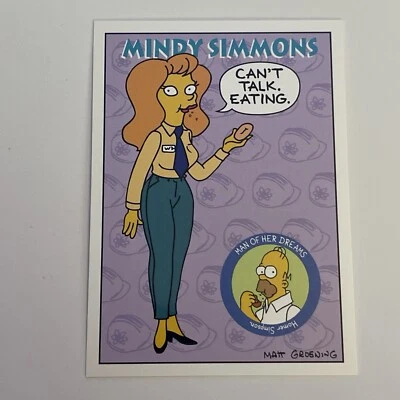 1994 Skybox The Simpsons Series II Characters Mindy Simmons Card #S33 - Image 1 of 2