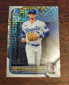 Tarjeta base Bowman Mega Box Mojo 2022 Bobby Witt Jr. Kansas City Royals #BCP-146 - Imagen 1 de 2