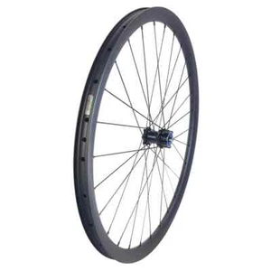 29er 23*34mm MTB XC Bike Hookless Asymmetric  Carbon Wheelset 28H 12x142mm Hub - Picture 1 of 11