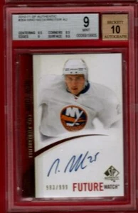2010-11 SP AUTHENTIC NINO NIEDERREITER FUTURE WATCH ROOKIE /999 BGS 9 AUTO 10 - Picture 1 of 1