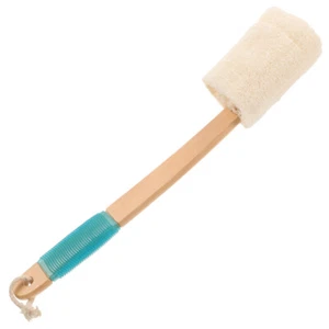  Anti-slip Silicone Bath Brush Multi-functional Sponge Back Scratcher - Bild 1 von 12