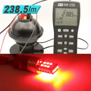 20x 3157 LED Red Brake Stop Parking Rear Light Safety Bulbs - Picture 1 of 7