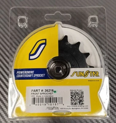 Honda CRF450R 16 Tooth Front Sprocket 16T SunStar Sprocket CRF450R TRX700 CR500 - Image 1 of 4