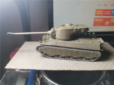 Carro armato da battaglia principale fatto in casa 1/72 WWII US M6A2E1 modello finito dipinto NUOVO! - Immagine 1 di 4