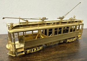 E. Suydam & Co. HO Brass Model 530 Pacific Electric "Medium Five" Wood Coach UP! - Picture 1 of 16