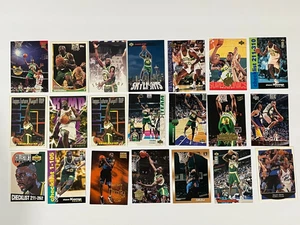 Lot of 21 Shawn Kemp 1990s NBA Basketball Cards Seattle Supersonics Topps Fleer - Picture 1 of 2