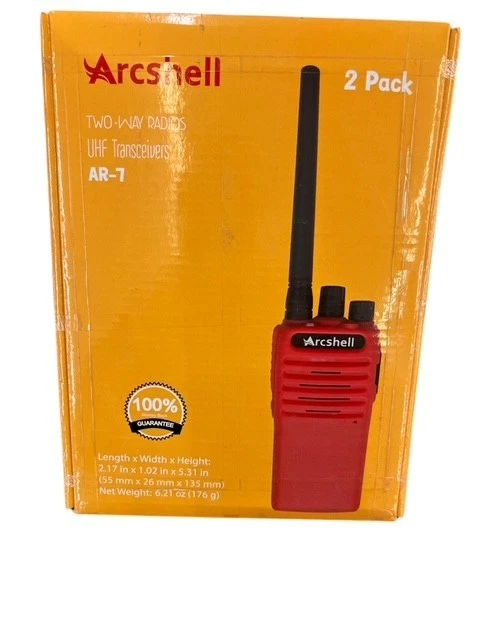 Arcshell AR-7  UHF Transceivers Two Way Radios - Image 1 of 1