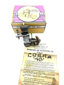VINTAGE 1948 AIR-O-COBRA ENGINE With Box And Paperwork M3 - Picture 1 of 5