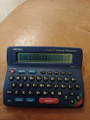 Seiko ER2500 Concise Oxford Thesaurus Electronic - Image 1 of 2