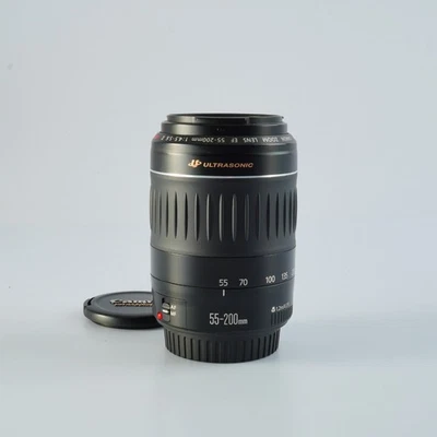 EXCELLENT Canon EF 55-200mm F/4.5-5.6 Ⅱ USM Zoom Lens - Image 1 of 4