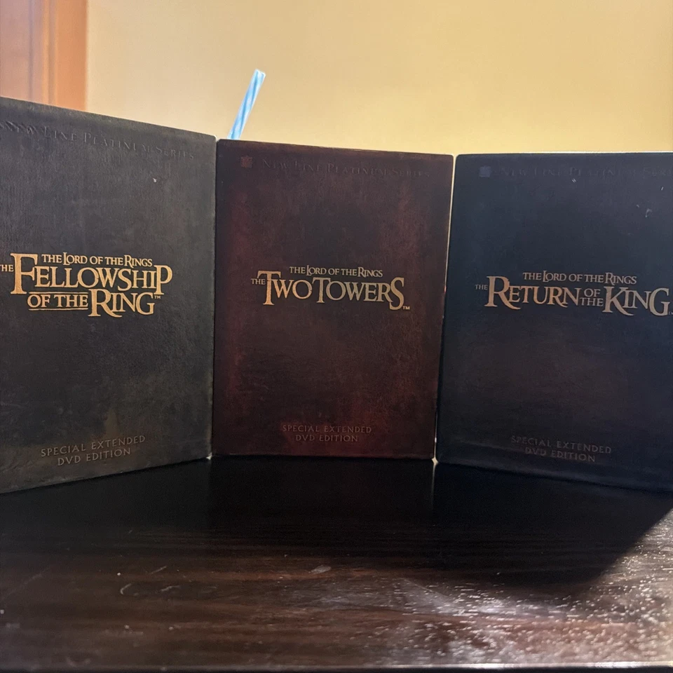DVD Set Lord of the Rings Trilogy Special Extended DVD Edition 12 Disc W/ Manual - Image 1 of 4