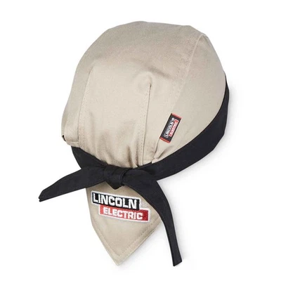 Bandana de soldadura Lincoln FR, FR caqui con diadema negra, K4824-TODO Foto 1 de 2