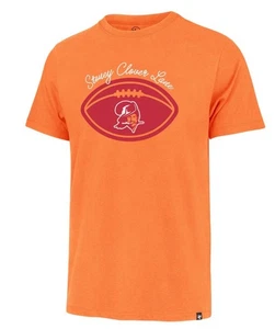 Tampa Bay Buccaneers Stoney Clover Lane X '47 Chain Set Franklin Tee Orange LG - Picture 1 of 2