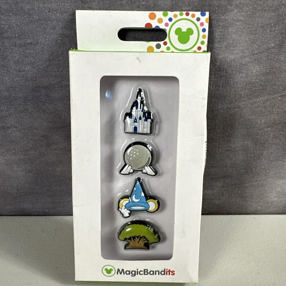 Walt Disney World Magic Bandits Set of 4 Park Icons - Epcot Castle