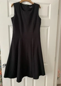 Debenhams The Collection Black Sleeveless Midi Dress Size 12 - Picture 1 of 6