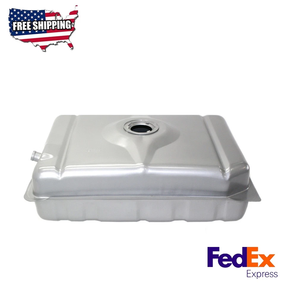 Fuel Tank Painted Silver Galvanized Steel Steel Fits 77-82 Chevrolet G30 G20 - Image 1 of 4