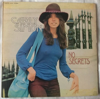 Carly Simon ● No Secrets ● UK Vinyl LP Repress ● K42127 ● VG+/G+ ● A5/B4 - Image 1 of 4