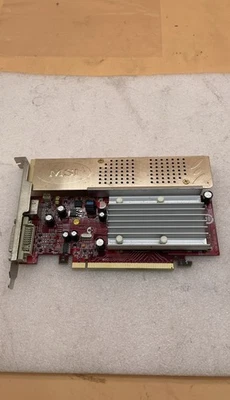 MSI RX1550-TD128EH Radeon X1550 128MB PCIe Video Graphics Card Legacy GPU - Image 1 of 4