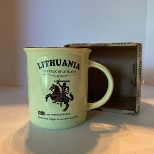 Memoriez Republik Litauen Geschichte Tasse Kaffeetasse Souvenir - Bild 1 von 7