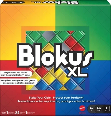 Blokus XL Board Games for Family Night, Brain Games for 2 to 4 Players, Overs... - Image 1 of 4