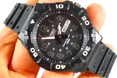 Reloj Pulsera Casio Grande Hombre 50MM Cuarzo Día Fecha CASIO MRW-210H Foto 1 de 4