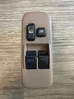 Interruptor de ventana principal eléctrico del conductor izquierdo delantero izquierdo Toyota Sienna 2001-2003 OEM BRONCEADO Foto 1 de 4