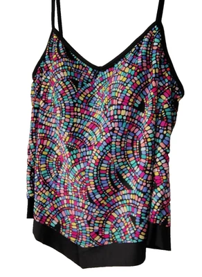 Женский купальный костюм топ танкини Maxine of Hollywood размер 18 - Изображение 1 из 2