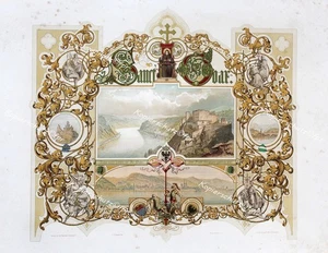 Sankt Goar Conrad Bayer Boppard Rhein Bad Salzig Burg Sternberg Katz Loreley - Picture 1 of 2