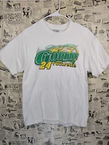 Y2K 2000 Jeff Gordon Cyber Speed NASCAR Vintage Racing Graphic T Shirt - Medium - Picture 1 of 6
