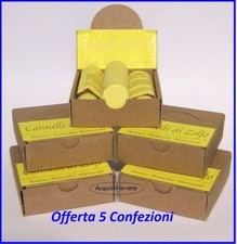 CANNELLI DI ZOLFO  TORCICOLLO...CERVICALI...COLPI D'ARIA  ANTICO RIMEDIO...