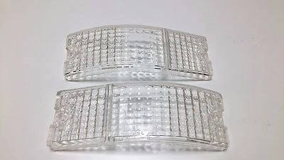 JUEGO DE PAR DE LENTES TRANSPARENTES LUZ INTERMITENTE FRONTAL PARA 83 84 85 MAZDA RX7 RX-7 SA 22C Foto 1 de 4