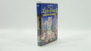 The Lady and the Tramp II Walt Disney VHS Tape Clam Shell Case - Picture 1 of 3