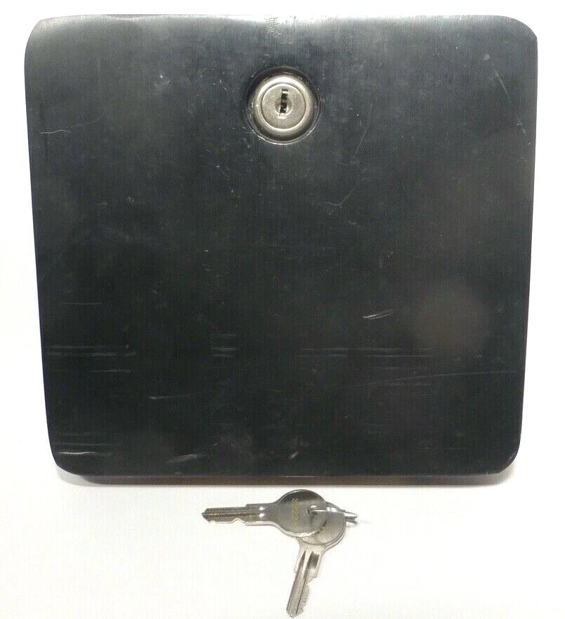 ROWE MODEL 74-94 JUKEBOXES:   CASH BOX DOOR with working LOCKS & 2 KEYS - Image 1 of 1